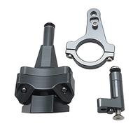 HFJFDQ CNC Aluminum Motorcycle Accessories Damper Steering Stabilize Safety Control For For Ninja400 For Ninja 400 Z400 ZX-4R ZX4R
