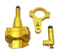 HFJFDQ CNC Aluminum Motorcycle Accessories Damper Steering Stabilize Safety Control For For Ninja400 For Ninja 400 Z400 ZX-4R ZX4R
