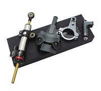 HFJFDQ CNC Aluminum Motorcycle Accessories Damper Steering Stabilize Safety Control For For Ninja400 For Ninja 400 Z400 ZX-4R ZX4R