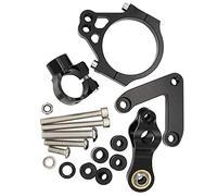 HFJFDQ CNC Steering Damper Stabilizer W/Bracket Set Saftety Control Kit 2008-2010 Motorbike Parts Accessories For 848