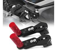 HFJFDQ Foot Peg For MT-07 MT09 FZ09 MT10 R6 R3 R15 R25 FZ8 FZ1 FZ6 XJ6 Motorcycle Adjustable Multi-angle Telescopic Rear Footrest Pedal