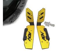 HFJFDQ For ADV 160 2021 2022 2023 ADV160 CNC Mattings Motorcycle Footrest Footboard Step Floorboards Pegs Plate Holder