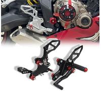 HFJFDQ For CB650F CBR650F 2014-2018 CB650R CBR650R 2019-2023 Motorcycle CNC Adjustable Rear Set Rearsets Footrest Foot Rest