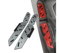 HFJFDQ For Forza350 NSS350 Forza300 2018 2019 2020 2021 2022 2023 Rear Footrest Foot Boards Motorcycle Matting Modified Accessories CNC