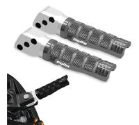 HFJFDQ For GROM125 MSX12S Grom 125 Msx125 2014-2024 CNC Motorcycle Rear Passenger Foot Peg Footrests Footpegs Pedals Accessories