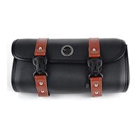 HFJFDQ for Harley Sportster XL Motorcycle Saddlebag Fork Tool Bags Front Luggage Bag Storage Leather Travel Pouch
