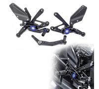 HFJFDQ For R1 R1M YZFR1M YZFR1 2015-2024 Motorcycle CNC & Carbon Fiber Racing Rearset Footpeg Footrest Rear Set