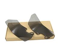 HFJFDQ For R1200GS 2004-2012 R 1200 GS 04-12 Transparent/Smoke Motorcycle Windshield Windscreen Ventilation Plate Side Panels