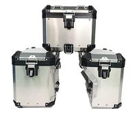 HFJFDQ for R1250GS Adventure Adv LC 1250GSA 2019 2020 Panniers Tail Saddle Top Case Box Luggage Trunk Bag Saddlebag Stainless Steel