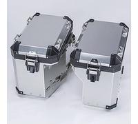 HFJFDQ for R1250GS Adventure Adv LC 1250GSA 2019 2020 Panniers Tail Saddle Top Case Box Luggage Trunk Bag Saddlebag Stainless Steel