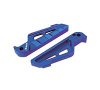HFJFDQ For XMAX 125 250 300 400 XMAX250 XMAX300 XMAX400 X-MAX Scooter Accessories CNC Passenger Footrests Rear Foot Pegs Pedal