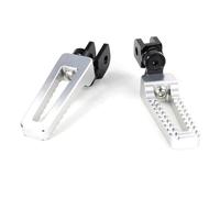 HFJFDQ Front Foot Pegs Pedals Footrests Adjustable For CBF600 CBF1000 CBR650F CBR250R CBR1000RR FIREBLADE MSX125 VTR1000 SP-1
