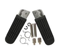 HFJFDQ Front Footrest Pegs For CB1000 CBR600F XR100 Z125 CMX500 CRF150F CRF230F CRF250R VFR1200X CB1100 CB300F CB500F CB500R