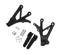 HFJFDQ Front Footrest Rider Foot Pegs Bracket For CBR600 F4 1999-2000 F4I 2001 2002 2003 2004 2005 2006