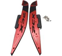 HFJFDQ Modified Motorcycle Footboards For PCX 125 PCX 160 2021 2022 Left Right Front Footboard Foot Pedals Footrest Fit