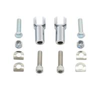 HFJFDQ Motorcycle 2.25" Rear Passenger Foot Peg FootPegs Supports Mounts Clevis Kits For Softail 2000 2001 2002 20223 2004 2005 2006