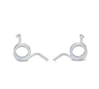 HFJFDQ Motorcycle A Pair Foot Peg Footpegs Spring For CRF250X CRF450X CRF250R CRF450R CR125 CR250