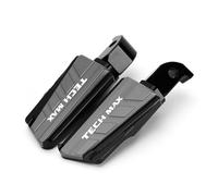 HFJFDQ Motorcycle CNC Aluminum Rear Passenger Foot Peg Footrests Accessories For TMAX 560 TECHMAX All Year