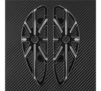 HFJFDQ Motorcycle Driver Floorboard CNC FootPeg Front Footrest For Dyna FLD Touring Street Glide Road King Softail FLST Deluxe