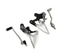 HFJFDQ Motorcycle Driver Footpegs Pegs Bracket For For Ninja 400 2018-2023 Z400 2019-2023 2022 2021 2020