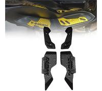 HFJFDQ Motorcycle Footpads For NMAX 155 Front And RearPegs Plate Aluminum Alloy Pedal Modified Skid Proof Footrest For 2020 2021 2022 2023