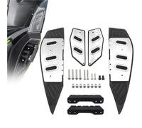 HFJFDQ Motorcycle Footpads For Xmax 250 Front And RearPegs Plate Aluminum Alloy Pedal Modified Skid Proof Footrest For
