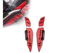 HFJFDQ Motorcycle Footpads For XMAX 300 Front And RearPegs Plate Aluminum Alloy Pedal Modified Skid Proof Footrest For 2020 2021 2022 2023