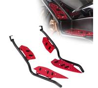 HFJFDQ Motorcycle Footpads Modified Motorcycle Accessories 2024 Year Xmax300 Crash Guard Bumper Crash Bar With Footrest For Xmax300