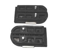 HFJFDQ Motorcycle For BJ500GS-A TRK502X TRK502 2020 Front Foot Pads Footpegs Foot Pedal Foot Rests Rubber Left Right