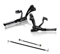 HFJFDQ Motorcycle Forward Control Lever Linkage for Sporster XL 883 1200 Custom 2004 2005 2006 2007 2008 2009 2010 2011 2012 2013