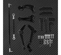 HFJFDQ Motorcycle Forward Controls Complete Kit Pegs Levers Linkages For Sportster XL 883 1200 48 2004-2022 Iron Forty Eight Low