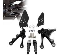 HFJFDQ Motorcycle Front Driver Footrest Foot Pegs Bracket For For NINJA ZX6R 2005 2006 2007 2008 ZX636 2005-2006
