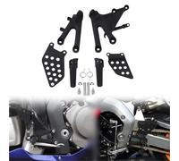 HFJFDQ Motorcycle Front Footpegs Footrest Bracket For CBR1000RR CBR 1000RR 2004-2007 2005 2006 Sand Black