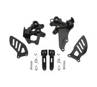 HFJFDQ Motorcycle Front Footrest Foot Pegs Bracket For GSXR600 GSXR750 2006-2010 2007 2008 2009