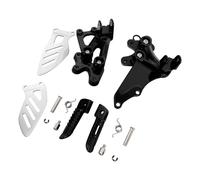 HFJFDQ Motorcycle Front Footrest Foot Pegs Bracket For GSXR600 GSXR750 2006-2010 2007 2008 2009