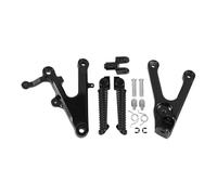 HFJFDQ Motorcycle Front Footrest Foot Pegs Bracket For YZF R6 YZFR6 2003 2004 2005 YZF-R6S 2006 2007 2008 2009