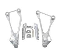HFJFDQ Motorcycle Passenger Rear Footrest Foot Pegs For For Ninja ZX6R 2005 2006 2007 2008 ZX636 2005-2006