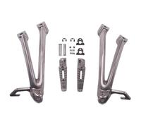 HFJFDQ Motorcycle Rear Passenger Footrests Foot Pegs Set For GSXR600 GSXR750 2006-2007 K6 K7