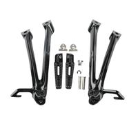 HFJFDQ Motorcycle Rear Passenger Footrests Foot Pegs Set For GSXR600 GSXR750 2006-2007 K6 K7