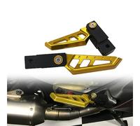 HFJFDQ Motorcycle XMAX 300 250 Rear Footpads Rotatable Footrest Spinning Pedal Plate Pegs Pad For XMAX300 400 250 125 2014-2020