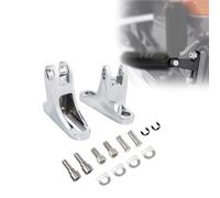 HFJFDQ Motorcycles Rear Passenger Footpegs Accessories For Touring For D&avidson Street Road Glide Footrest Pedal Clamp Bracket 1993-2024
