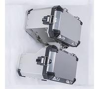 HFJFDQ Panniers Tail Saddle Top Case Box Luggage Trunk Bag Saddlebag Stainless Steel for R1250GS Adventure Adv LC 1250GSA 2019 2020