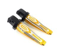 HFJFDQ Scooter For FORZA350 FORZA 350 NSS350 2020 2021 2022 2023 Motorcycle CNC Rear Passenger Footrests Foot Rests Pegs Rear Pedals Peg