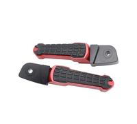 HFJFDQ Universal CNC Rear Footpegs For CB500F/CBR500R & Scooters 2013-2024 Anti-Slip Knurled & Direct Fit (Aluminum)