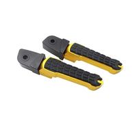 HFJFDQ Universal CNC Rear Footpegs For CB500F/CBR500R & Scooters 2013-2024 Anti-Slip Knurled & Direct Fit (Aluminum)