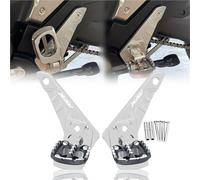 HFJFDQ XADV Motorcycle Passenger FootPegs Rear Foot Pedal Folding Footrests Foot Pegs Stand For X-ADV 750 Xadv750 2021 2022 2023 2024