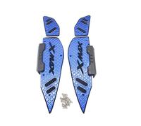 HFJFDQ XMAX Modified CNC Motorcycle Footrest Foot Pedal Plate Mats Foot-pads For XMAX 250 300 400 2017-2023 2024