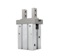 HFK Type Parallel Style Pneumatic Air Gripper HFK10 HFK16 HFK20 HFK25 HFK32 HFK40Cylinder Double Acting Cylinder(Hfk-32)