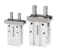 HFK10 HFK16 HFK20 HFK25 HFK32 HFK40 Parallel Style Pneumatic Air Gripper Cylinder Double Acting(HFK-16)