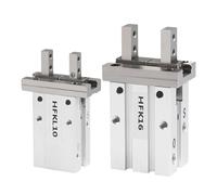 HFK10 HFK16 HFK20 HFK25 HFK32 HFK40 Parallel Style Pneumatic Air Gripper Cylinder Double Acting(HFKL-20)